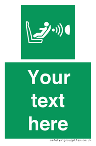 Custom safe condition child seat presence orientation detection system